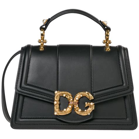 dolce and gabbana amore bag black|dolce gabbana black handbags.